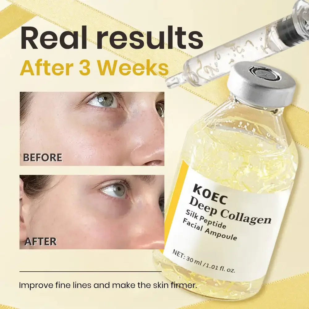 KOEC Deep Collagen Silk Peptide Ampoule Serum
