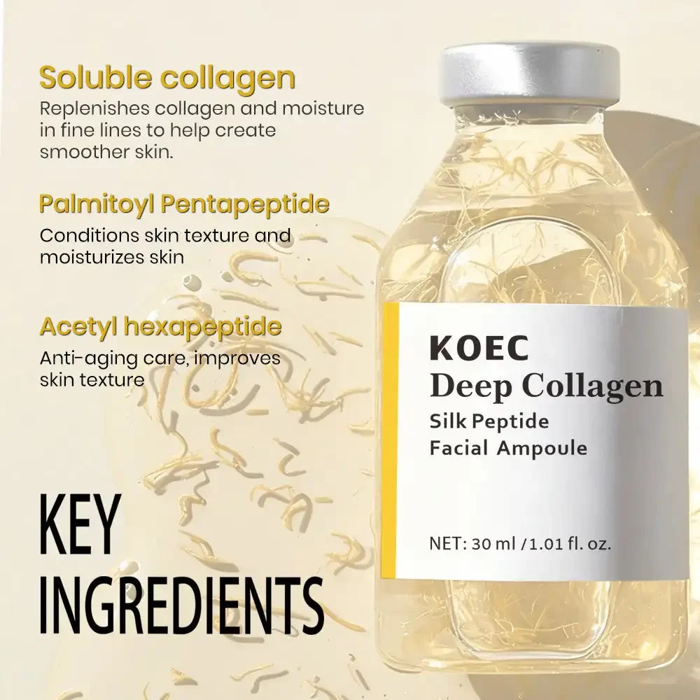 KOEC Deep Collagen Silk Peptide Ampoule Serum