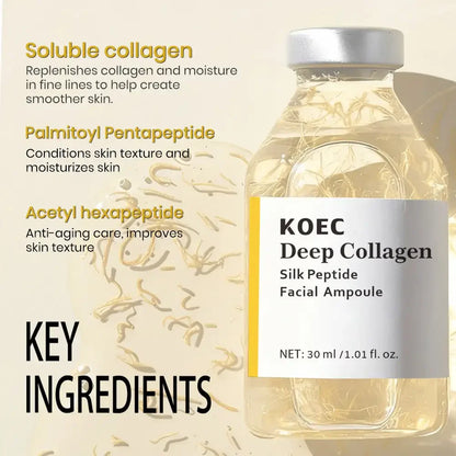 KOEC Deep Collagen Silk Peptide Ampoule Serum