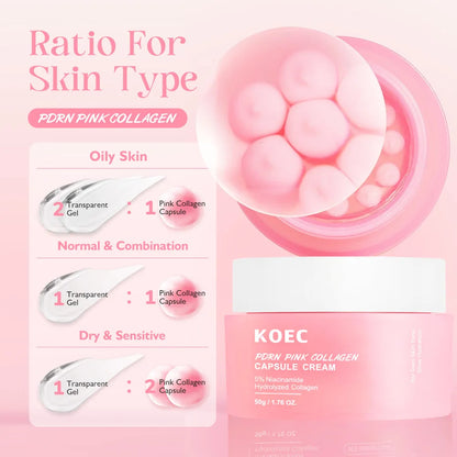 KOEC PDRN Pink Collagen Capsule Cream